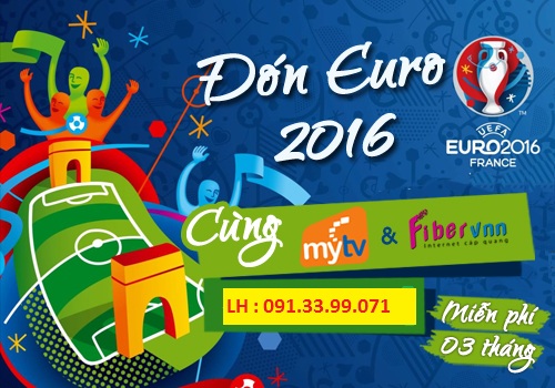 Dịch vụ MyTV ưu đãi lớn chào đón EURO 2016 